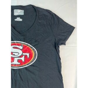 Fanatics San‎ Francisco 49ers Womens Medium V-Neck T-Shirt NFL Football